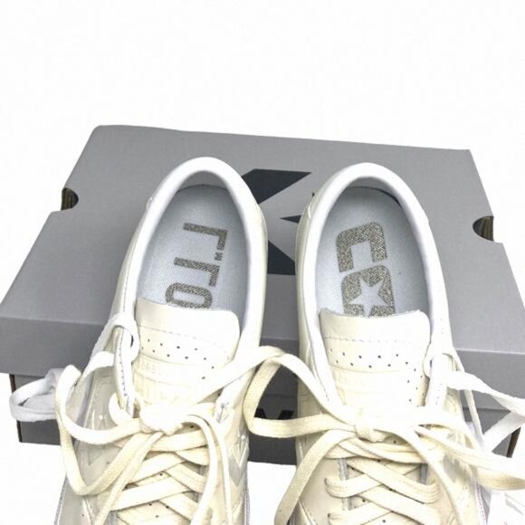 💖MEGA SALE💖Converse Louie Lopez Pro Low Top White 170500C Shoes Leather Women - Picture 6 of 12